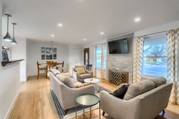 Enjoy the perfect blend of space, style, and convenience in this open concept 2,100 sq ft home.