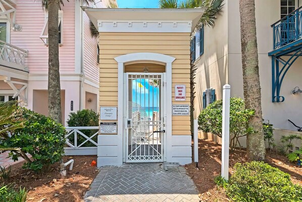 Private beach access is just 2 minutes away! 