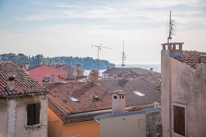 Vue depuis lâhĂ©bergement