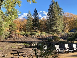 Mt Shasta from our backyard