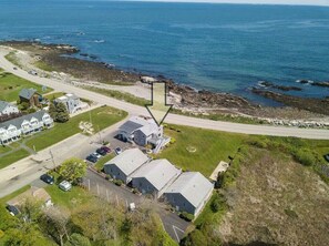 Aerial View - Steps to ocean and walk to Wallis Sands Beach