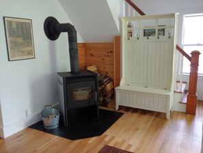 Living Room w/wood stove