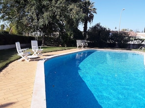 Our large private pool, 