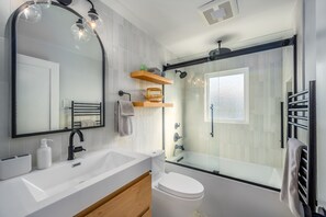 Indulge in pure bliss in this newly remodeled bathroom