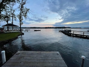 Water view from dock