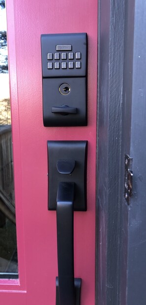 Secure keypad entry