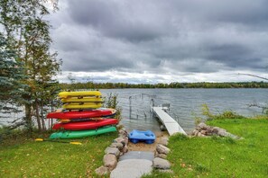 Boat Dock | Central Heating & AC | Bedroom/Full Bathroom on 1st Floor