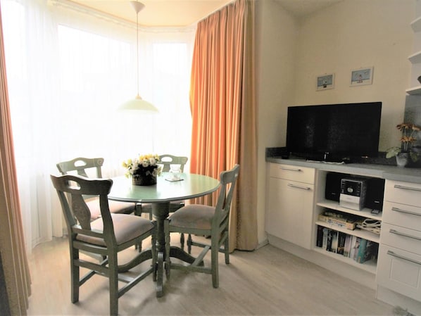 Helles 1-Zimmer-Appartement für 2 Personen