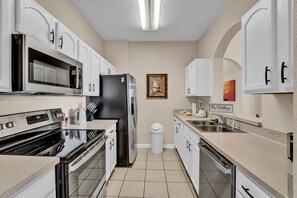 Kitchen with updated appliances