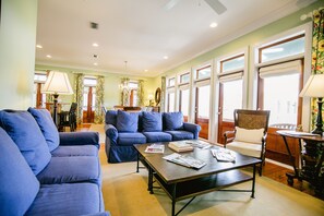 Open Living and Dining