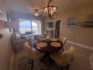 Plenty of room to eat and relax