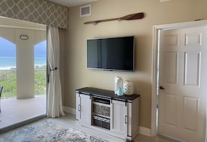 Included smart tv with cable.