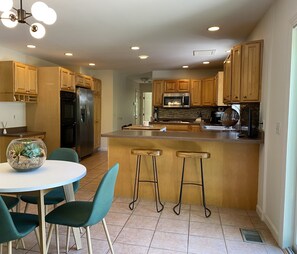 Spacious kitchen with all you need to cook or entertain.