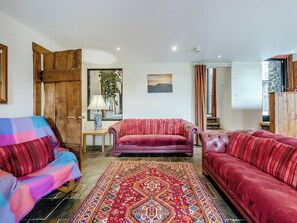 Living area | Ysgubor Fawr - Cennen Cottages at Blaenllynnant, Gwynfe, Llangadog