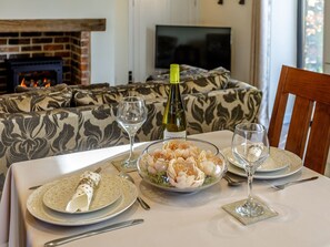 Dining Area | East Cottage - Burton Row, East Brent, near Weston-super-Mare