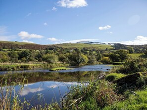 View | Ty Twt Teifi - Cambrian Mountains Glamping, Tregaron, near Lampeter