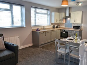 Open plan living space | The Beach Hut - Regency Apartments, Great Yarmouth