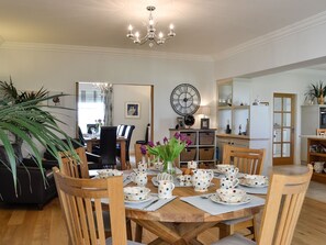 Dining area | Yonderton House - Yonderton Farm, Dalrymple, near Ayr