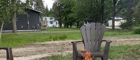 Relax by the fire pit.