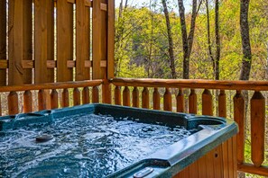 enjoy a relaxing jacuzzi in nature