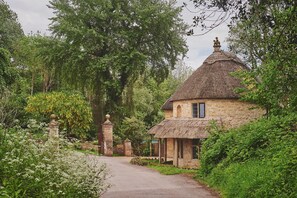 The exterior of The Round, Devon