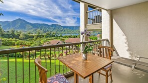 Hanalei Bay Resort #5202 - Covered Lanai View - Parrish Kauai