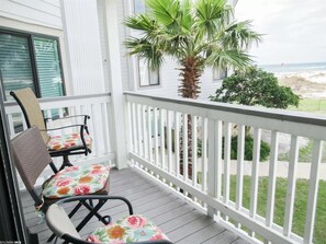 16 foot balcony.