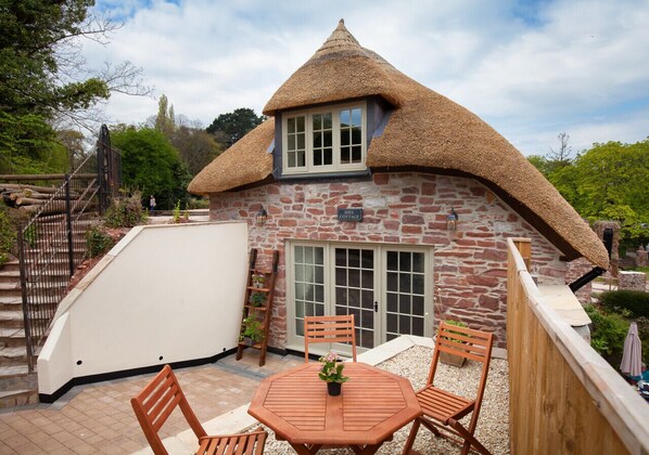 A pretty cottage in the village of Cockington