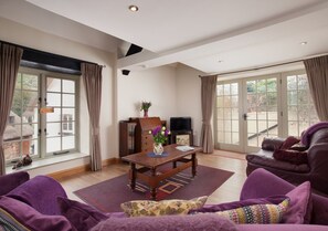 A bright and spacious living room