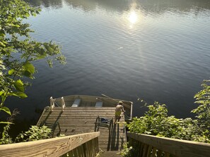 Stairs to dock