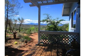 Views and walking paths around the cottage encourage quiet reflection.