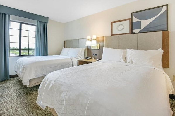 Fall asleep in our cozy bedroom.
