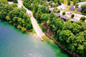 Big South Fork Boat Ramp behind our house.