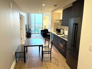 Entry Way with 32nd floor views
