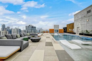 Rooftop pool