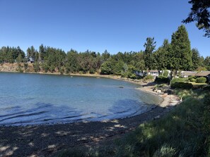 Craig Bay - beach in front of Pacific Shores Resort