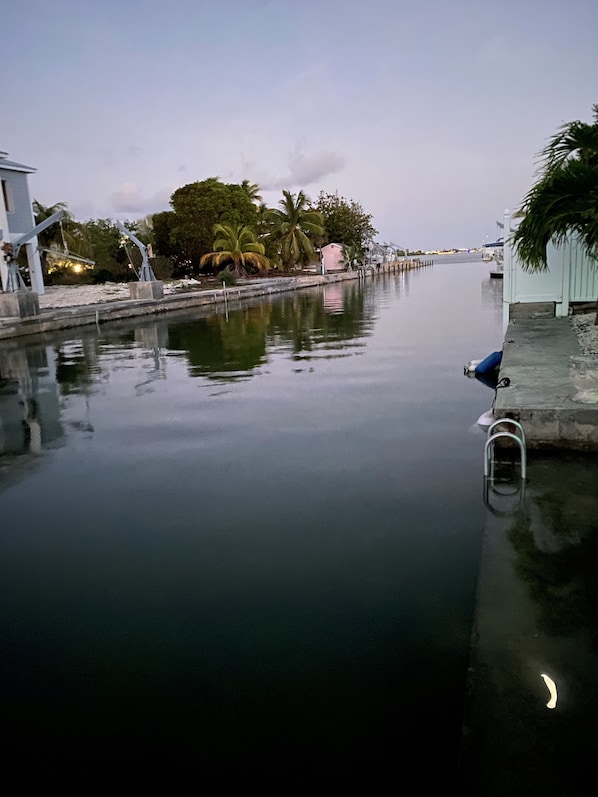 Water view from backyard 