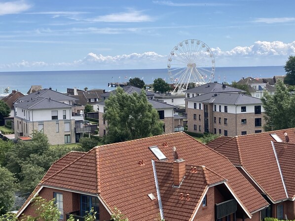 Vue sur la plage/l’océan