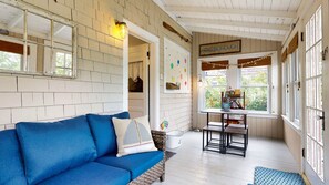 Comfortable sun porch