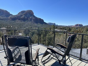 View from Rooftop recliners