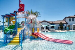 Kids Splash Area at the Club House