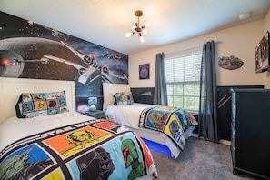 Star Wars Room, 2 twin beds, Second Floor