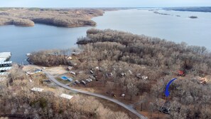 Aerial Of Home | Proximity To Boat Ramp
