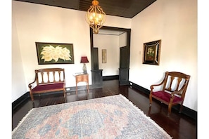The Foyer. Please share with us in the guest book during your stay!