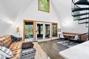 Living & dining areas