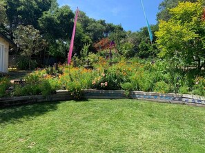 Backyard is amazing, Such a great place for kids to play and relax