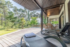 Open the door and step out onto your private balcony!