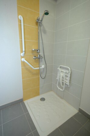 Get ready for your day in the bathroom.