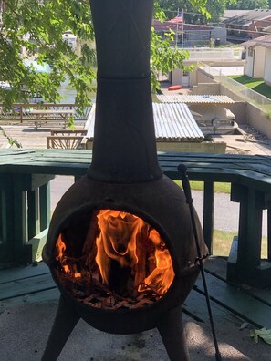 Enceinte de l’hébergement