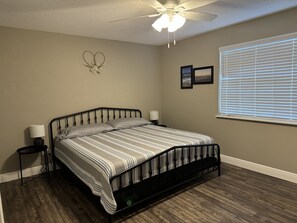 Bedroom #1 - King bed
